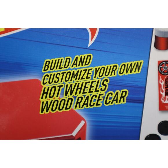 NEW Hot Wheels Wood Racers Bone Shaker car Build your own racer - Picture 14 of 16